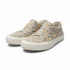 Gypsy Jazz Floral Slip On Sneakers Women’s 7.5 Canvas Casual Comfort Shoes